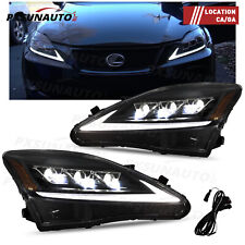LED DRL Signal Projector Headlight Assembly For 2006-2013 Lexus IS250 IS350 picture