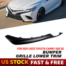Fits 2021-2023 Toyota Camry XSE SE Front Bumper Side Trim Left Driver Matte picture