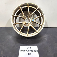 ✅OEM BMW F80 F87 M2 Competition Wheel Rim R19 Style 763M 19x10J ET40 Frozen Gold picture