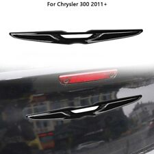 Glossy Black Rear Car Logo Badge Cover Trim For Chrysler 300 2011+ Accessories picture