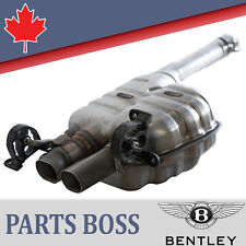 Bentley Continental GT GTC SS 2003-2011 Exhaust Muffler with Flap Actuator Front picture