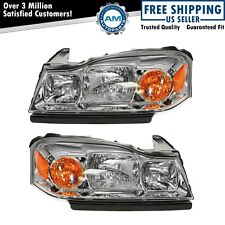 Headlights Headlamps Left & Right Pair Set NEW for 06-07 Saturn Vue picture