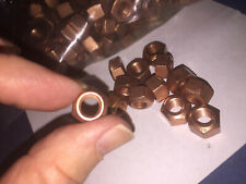 m8x1.25 copper exhaust lock nut VW Audi Saab (Pack of 16)  picture