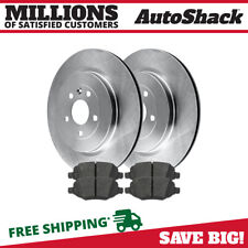 Rear Brake Rotors & Pads for Lincoln MKS MKT Ford Taurus 2015-2019 Explorer Flex picture