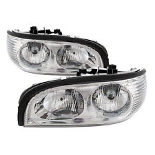 Headlights Pair For 1997-2005 Buick Park Avenue Ave Halogen Headlamps picture