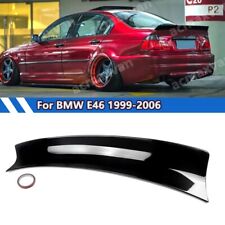 CSL Style Rear Trunk Ducktail Spoiler Wing Lid For BMW E46 320i 325i 330i Sedan picture