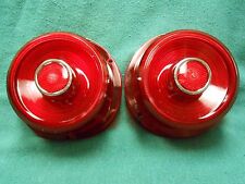 1955 FORD TAIL LIGHT LENSES FAIRLANE SKYLINER CROWN VICTORIA THUNDERBIRD  picture