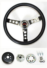 1964 1965 Chevelle El Camino Grant Black Steering Wheel Red/Black 13 1/2