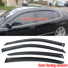 For 1998-2005 Lexus GS300 GS400 GS430 JDM Style Side Window Visors picture