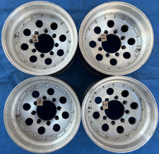 (4) Vintage Western Wheels Rims 16.5 x 9.75 Ford Chevy 8x6.5 picture