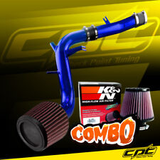 For 13-17 Veloster Turbo 1.6L 4cyl Blue Cold Air Intake + K&N Air Filter picture