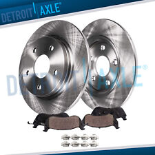 REAR Disc Rotors + Ceramic Brake Pads for Hyundai Santa Fe Sport Kia Sorento picture