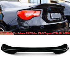 For Toyota FRS 86 Subaru BRZ 2013-20 GLOSS BLACK Duckbill Trunk Spoiler Wing Lip picture
