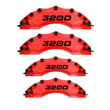 320D Brake Caliper Cover | Customized Design  (4 pieces)  | Red picture