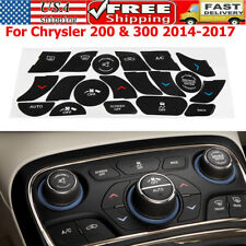 For Chrysler 200&300 2014-2017 A/C Climate Control Button Repair Decals sticker picture