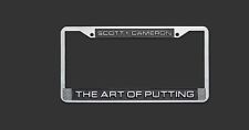 License Plate Frame - Scotty Cameron - The Art Of Putting picture