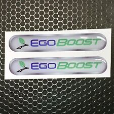 Domed FORD EGO BOOST emblem ecoboost eco boost turbo Car Sticker 3D 4.9