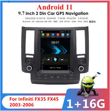 9.7''Android 11 1/16G Car Stereo Radio GPS WIFI For Infiniti FX35 FX45 2003-2006 picture