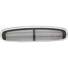 Grille For 97-2004 Buick Park Avenue Chrome Shell w/ Black Insert Plastic picture