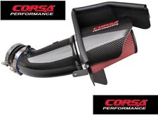 Corsa CF cold air intake kit/red filter supercharged 2017-23 Charger Hellcat picture
