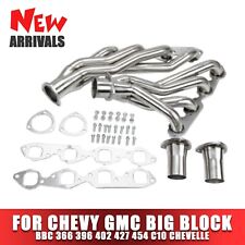 US Shorty Headers fits for Chevy GMC Big Block BBC 366 396 402 427 454 Chevelle picture