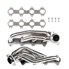Stainless Exhaust Manifold Shorty Headers For Ford F150 2004-2010 5.4L V8 picture