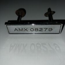 1968-69 1968 1969 AMC AMX dash serial number plaque 08279 picture