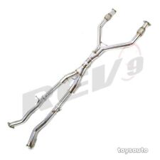 Rev9 Stainless Catback Y pipe Exhaust *No Muffler* for Q60 Q50 3.7L V6 14-16 picture