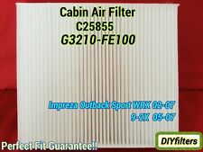 C25855 For Impreza Outback Sport WRX 02-07 / 9-2X 05-07 CABIN AIR FILTER  picture