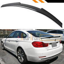 FOR 14-20 BMW F36 430i 435i 440i GRAN COUPE CARBON FIBER M4 STYLE TRUNK SPOILER picture