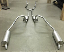 1964-1965 FORD THUNDERBIRD DUAL EXHAUST, ALUMINIZED WITH RESONATORS, 390 C.I. picture