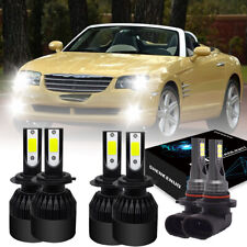 For Chrysler Crossfire 2004 - 2007 2008 Combo 6x LED Headlight + Fog Light Bulbs picture