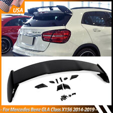 Gloss Black Rear Trunk Spoiler Wing Kit For Mercedes Benz X156 GLA250 GLA45 AMG picture