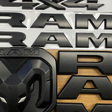 Door / Grille / Rear Tailgate Rams Head /4x4 Emblem Badge For Ram 1500 2019-2023 picture