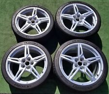 Factory Chevrolet Corvette Wheels Tires Stingray C8 Genuine OEM Michelin Runflat picture
