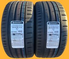 TWO NEW 255/35ZR19 Continental ExtremeContact Sport 02 Tires Like Michelin 4S picture