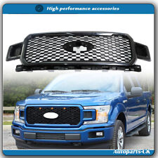 JL3Z8200SF Front Radiator Grille Assembly Matte Black For 2018-2020 Ford F-150 picture