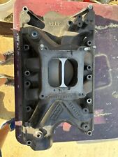 Weiand 8023WND Stealth Intake Manifold Ford 351-Windsor Used. Black 351w picture