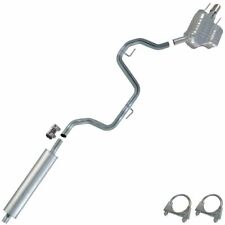 Resonator Pipe Muffler Exhaust System Kit fits 2005-2008 2010-2011 Saab 9-3 2.0L picture