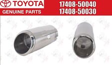 TOYOTA LEXUS SC430 Factory Driver And Passenger Side Chrome Exhaust Tips 17408 picture