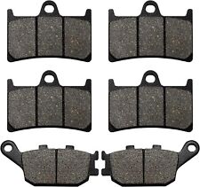 Front & Rear Brake Pads Compatible with Yamaha FZ1 FZ6 FZ8 YZF R1/R6/R6S 2003 picture