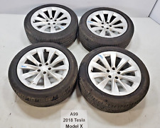 ✅ 2016-2020 OEM Tesla Model X Front Rear Wheel Rims 20