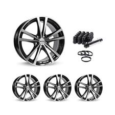 Wheel Rims Set with Black Lug Nuts Kit for 00-02 Chevrolet Prizm P815840 15 inch picture