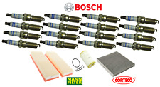 For Mercedes G500 G55 Spark Plug + Air Oil AC Cabin Filter Tune Up Kit 20pcs OEM picture