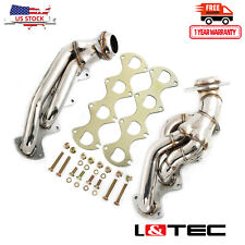 L&TEC Shorty Headers for Ford F150 04-10 5.4L V8 XL XLT FX4 Lariat Triton 304SS picture