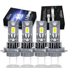 For Mercedes-Benz C250 C300 C350 - 4x Combo Headlight High & Low Beam LED Bulbs picture