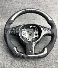 For BMW E46 M3 2001-2006 Carbon Fiber Steering Wheel Skeleton (No paddle holes) picture