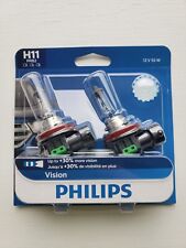 Philips Vision 12362PRB2 H11PRB2 Halogen Car Headlamp 2-Pack - Factory Sealed picture