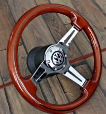 Steering Wheel fits For  Wood VW Golf Jetta  Corrado Mk2 Mk3 Caddy 1989-2000 picture