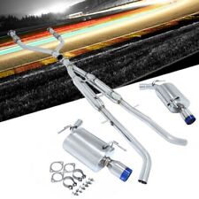 Manzo Stainless CBS Exhaust System For 07-13 Infiniti G35 G37 4D AWD RWD V36 picture